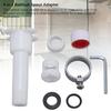 4 in 1 Wannenarmatur-Adapter-Set Dusche Badewannenarmatur Umsteller mit Montagewerkzeugen für 1/2 Zoll und 3/4 Zoll Rohrgewinde