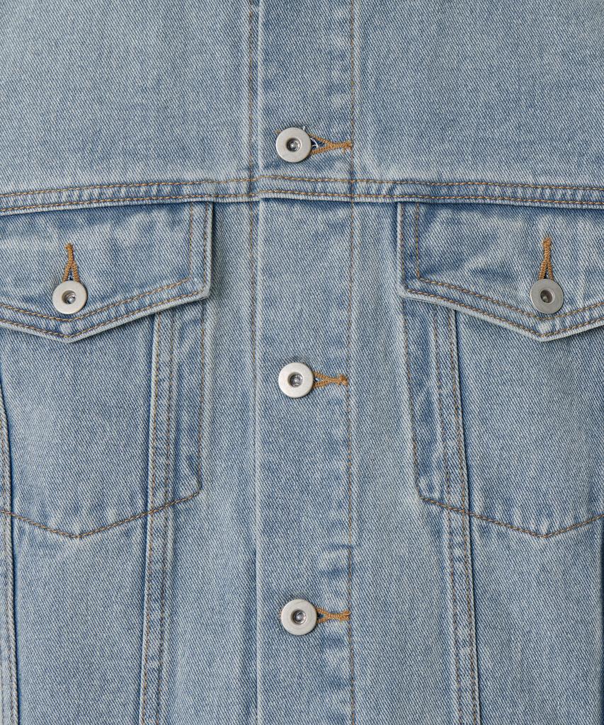 Musinsa Standard Relaxed Denim Trucker Jacket [Sky Blue]