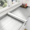 Silver Brushed Sticker Cabinet Sink Refrigerator Furniture Color Change Water-Repellent Self-Adhesive Do-It-Yourself Wall Sticker Door Sticker
