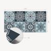 Aesthetic Vinyl Wallcovering with Print 120x60 Cm Mandala Patterns In a Grid