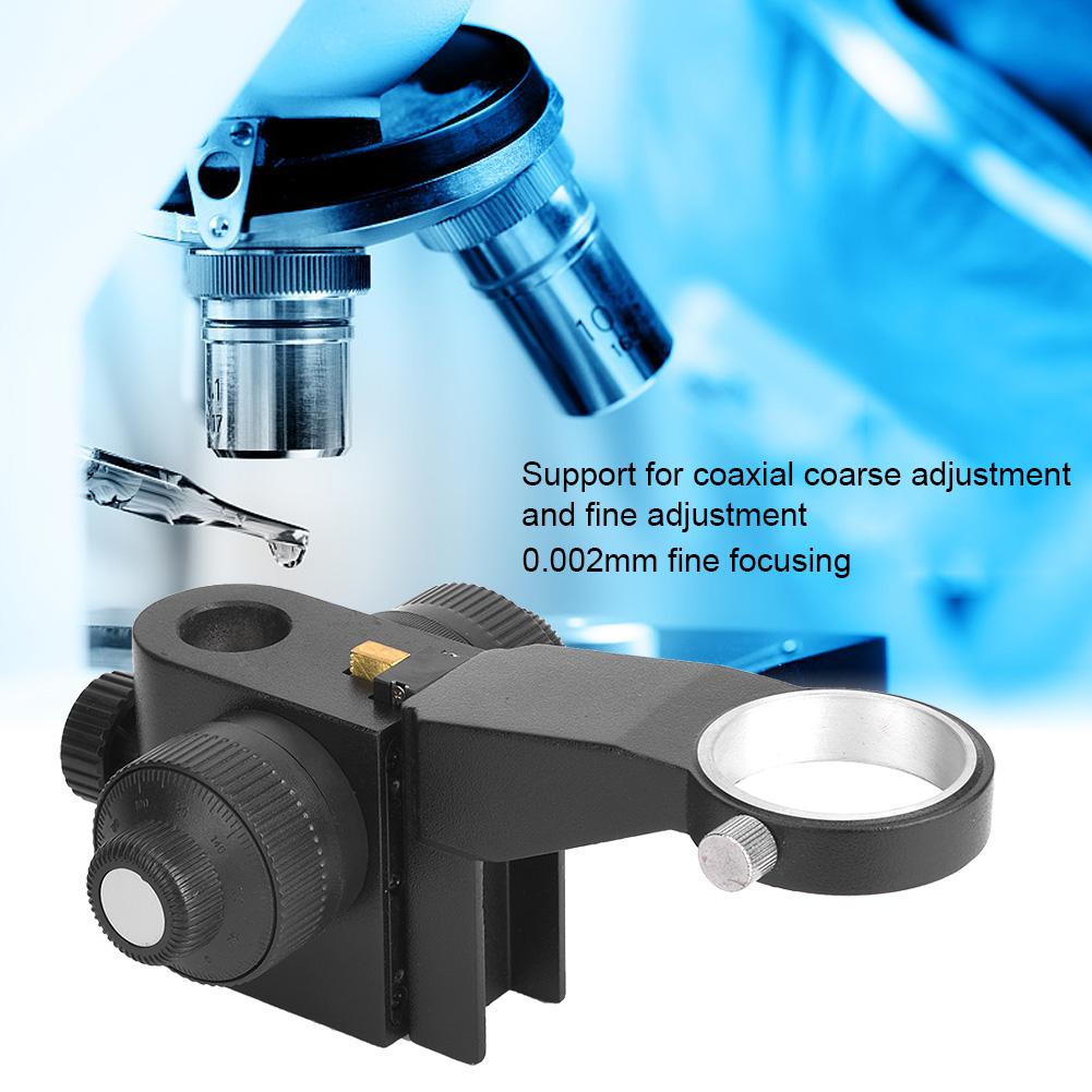 High Precision Metal Stereoscopic Microscope Fine Adjustment X10A Bracket Mount Stand