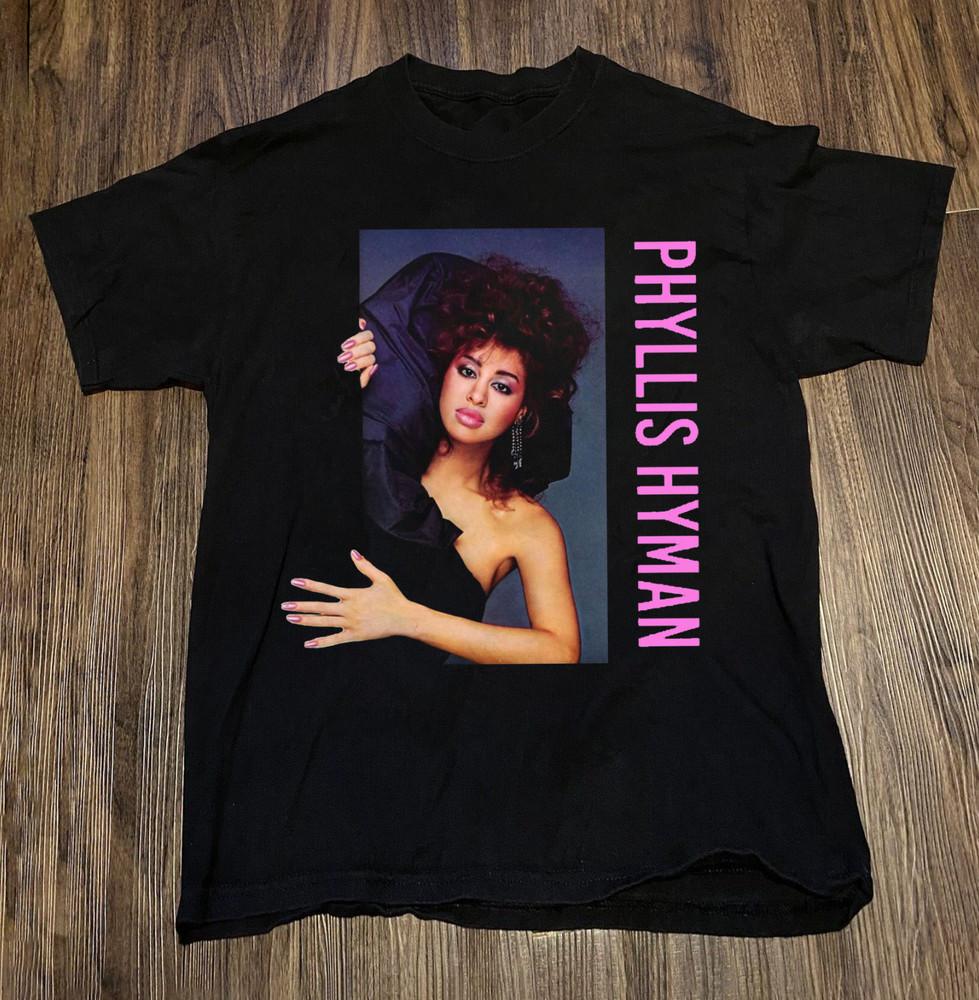 

Phyllis Hyman Singer Music Tour Short Sleeve Unisex TShirt All Size S To 5XL Unisex T-Shirt M