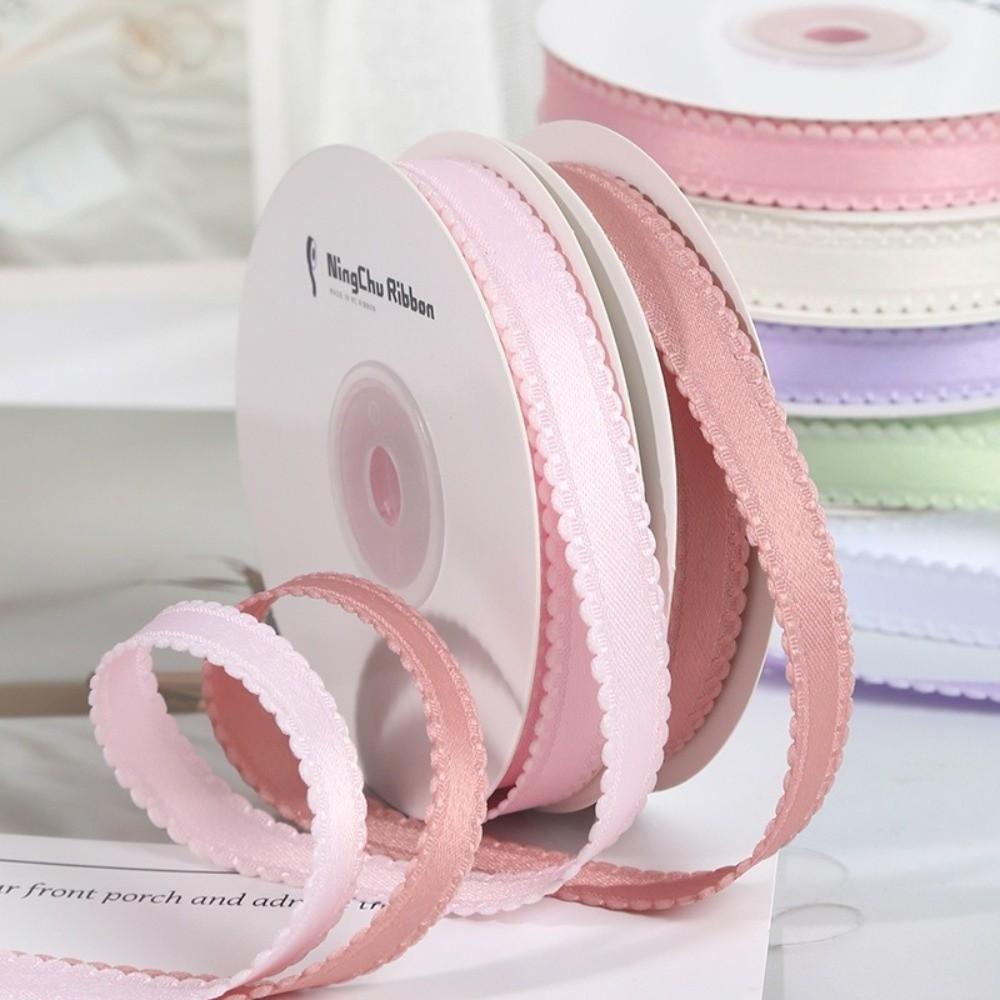 Bubble Edge Decorative Ribbon DIY Craft Wavy Edge Ribbon New Satin Ribbon Flower Bouquet Packing