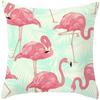 2022 Flamingo Cushion Cover Decor Sofa Cushion Case Bed Pillow Cover Home Decor Car Cushion Cover Flamingo Pillow Case