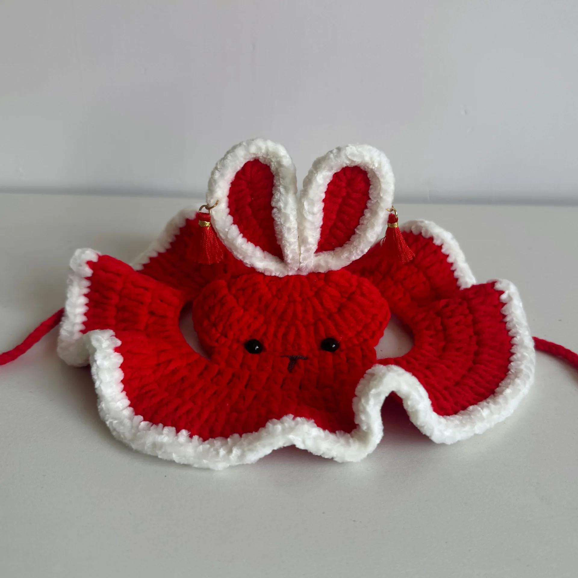 

Осенне-зимняя кошачья шляпа, эластичная милая изысканная шапка для домашних животных, вязаная шапка для щенков и котят, вечерние реквизит для фотосессии, украшение, аксессуары для кошек S