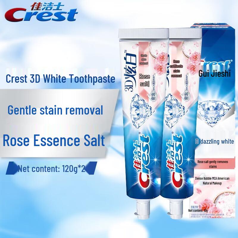 Crest 3D White Whitening Fluoride Toothpaste