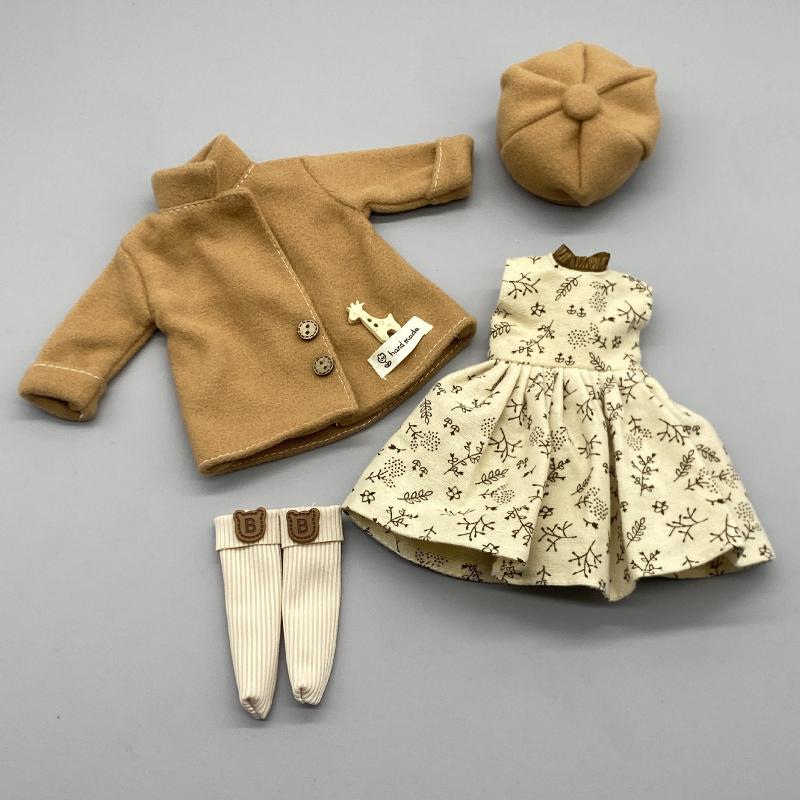 30cm Doll Outfit Set /6 Scale Clothes for GL Body Ghost Mom Casual Dress for Collectible Dolls Playtime