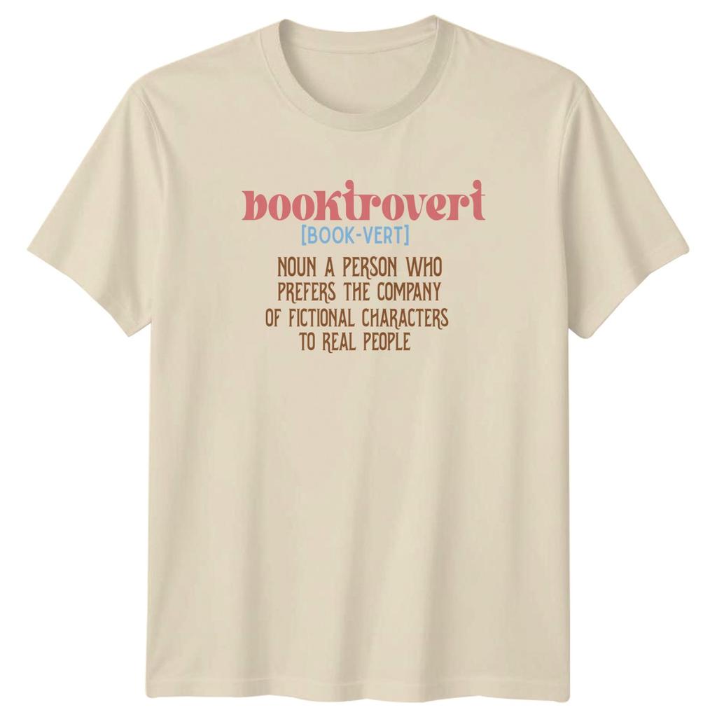 Booktrovert Noun A Person Who TShirt Bookworm Reading Birthday