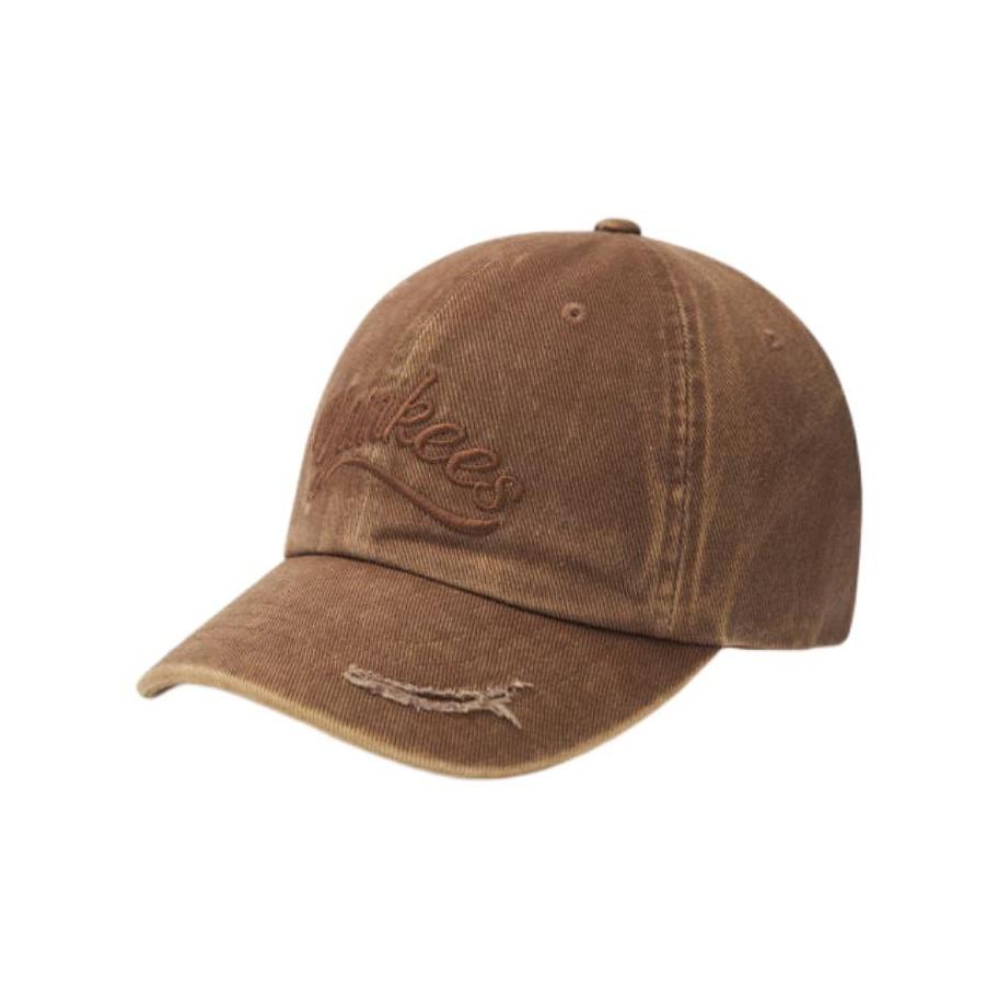 

MLB Cotton Baseball Caps Unisex Brown Fashion 3ACPVL64N-50BRM F коричневий