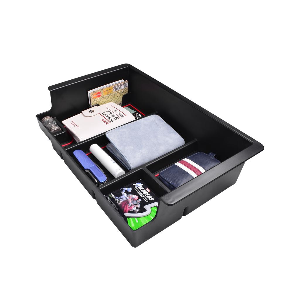 For 2014-2018 Chevy Silverado/GMC Sierra and 2015-2020 Chevy Suburban/Tahoe/GMC Yukon Center Console Organizer Tray Accessories