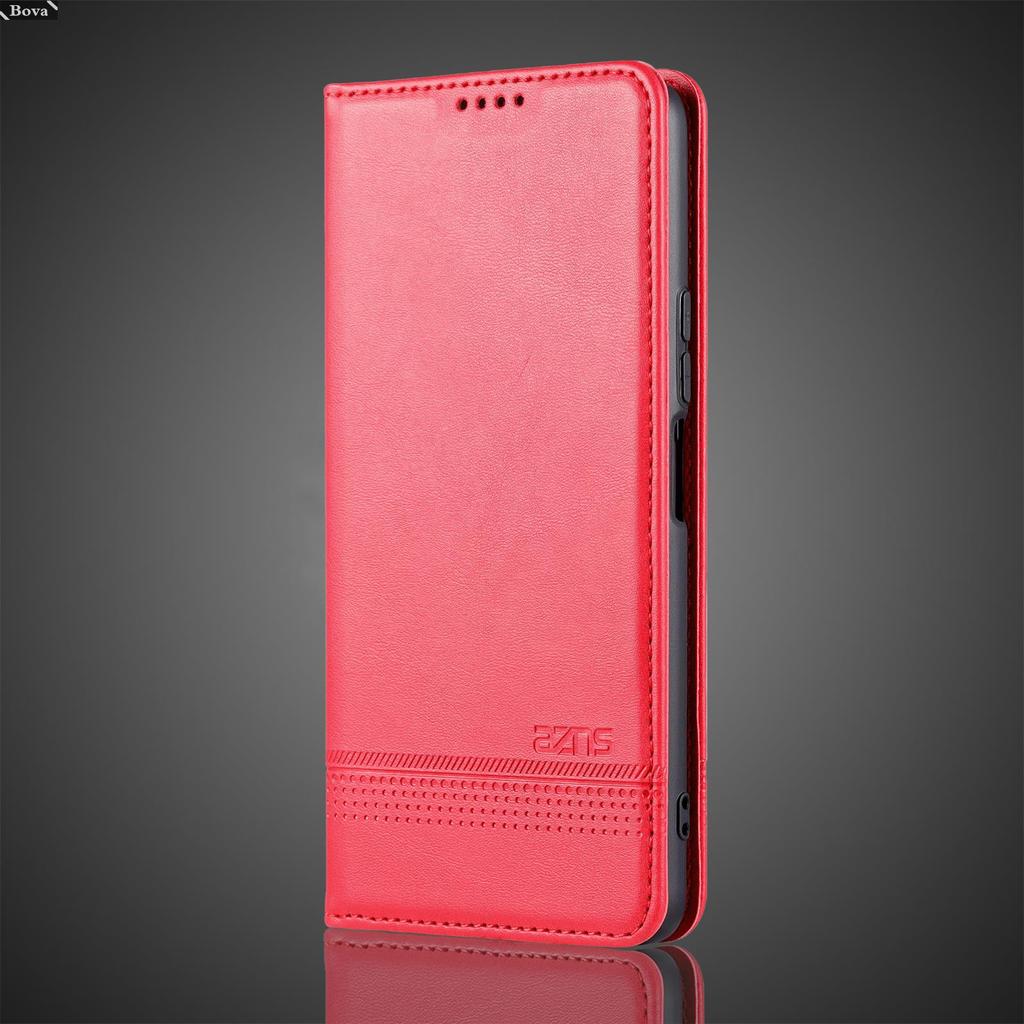 Deluxe Magnetic Adsorption Leather Case for Vivo V23e 4G V23e 5G Flip Cover Protective Fitted Case Fundas Coque Business