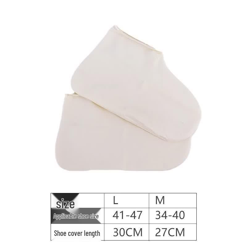 QINGXI Reusable Waterproof Latex Shoe Covers