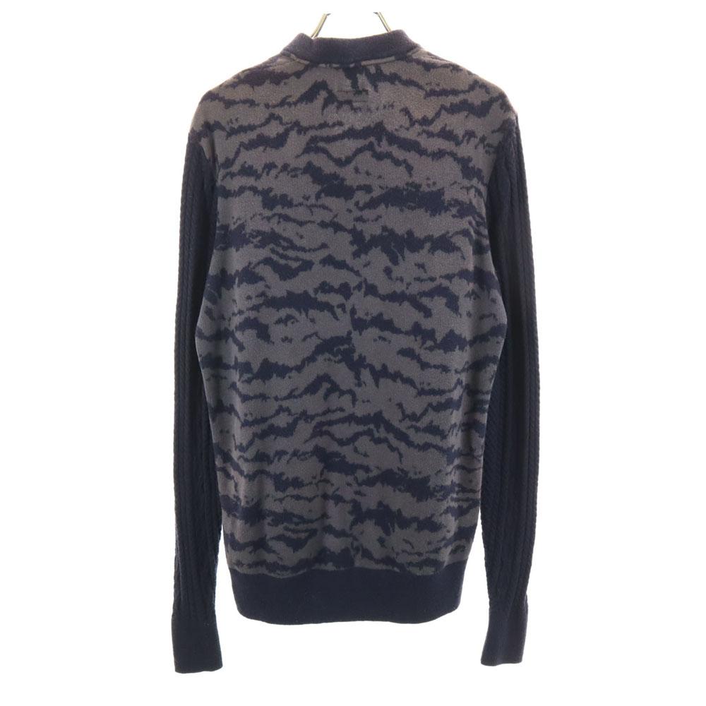 ALLSAINTS Overall handle Knit jacket XS Navy other Men's Used