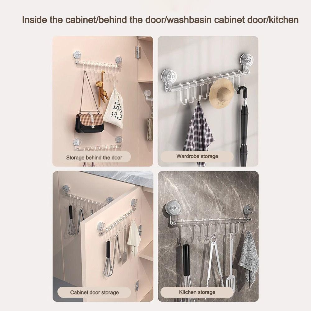 Platzsparendes Design Saugnapf Handtuchhalter Mit Haken Duschhandtuchhalter Für Zuhause