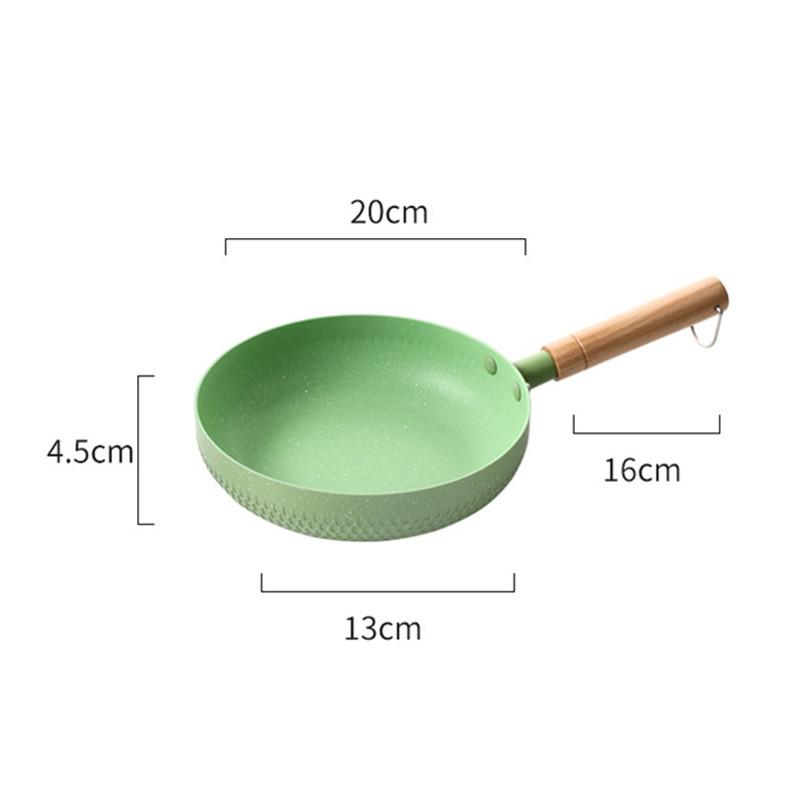 Household Durable Non-Stick Frying Pan Induction Cooker Universal Milk Saucepan Cooking Pots Cookware Kitchen Kitchenware Tools