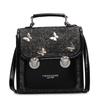 Student Class Backpack Women's Korean Version Retro Fashion Butterfly Handbag 2025 Niche Simple Trend Shoulder Bag