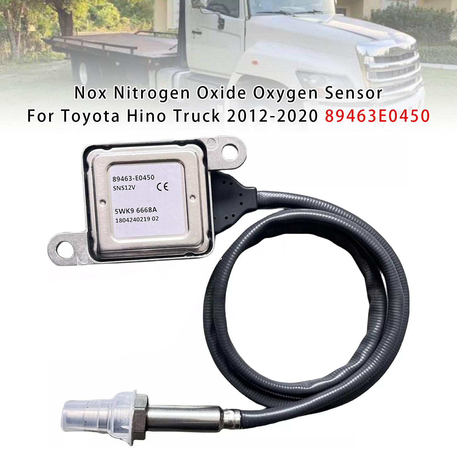 

Nox Nitrogen Oxide Oxygen Sensor For Toyota Hino Truck 2012-2020 89463E0450