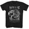 Willie Nelson Screaming Eagle Black T-Shirt
