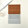 Multi-position PU Leather Card Holder Korean Style Short Card Bag ID Credit Card Case  Female/Male