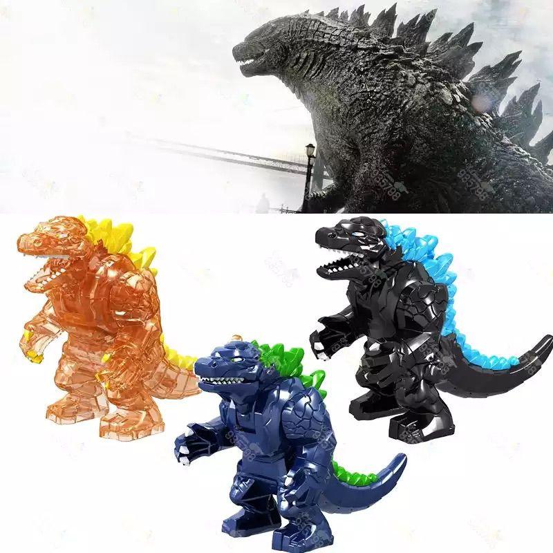 Exciting Godzilla King Of The Monsters King Ghidorah Action Figure Building Blocks Toy For Kids