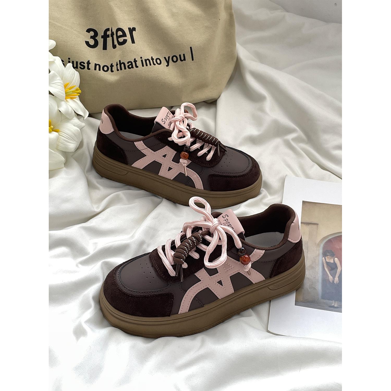 

Ретро дизайн немецкие тренировочные туфли женские туфли 2025 новая осень платформа универсальные студенческие повседневные классические спортивные кеды 40