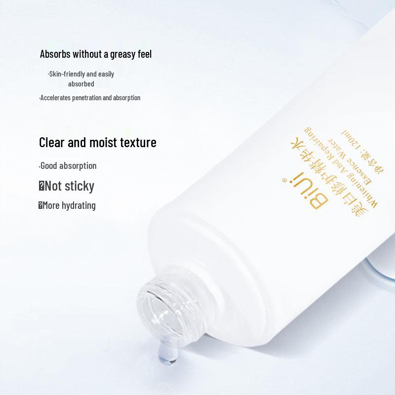 BiUi Whitening Repair Essence: Brightening & Rejuvenating Freckle Removal with Hydrating Niacinamide.