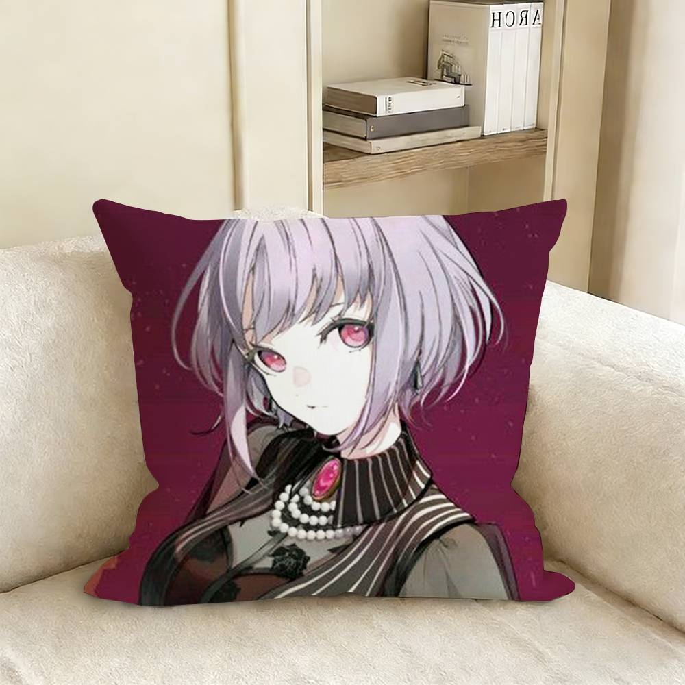 BanG Dream Anime AAve Mujica Pillow Case Living Room Sofa Cushion Cover Suitable For Home Bedroom Room Decoration