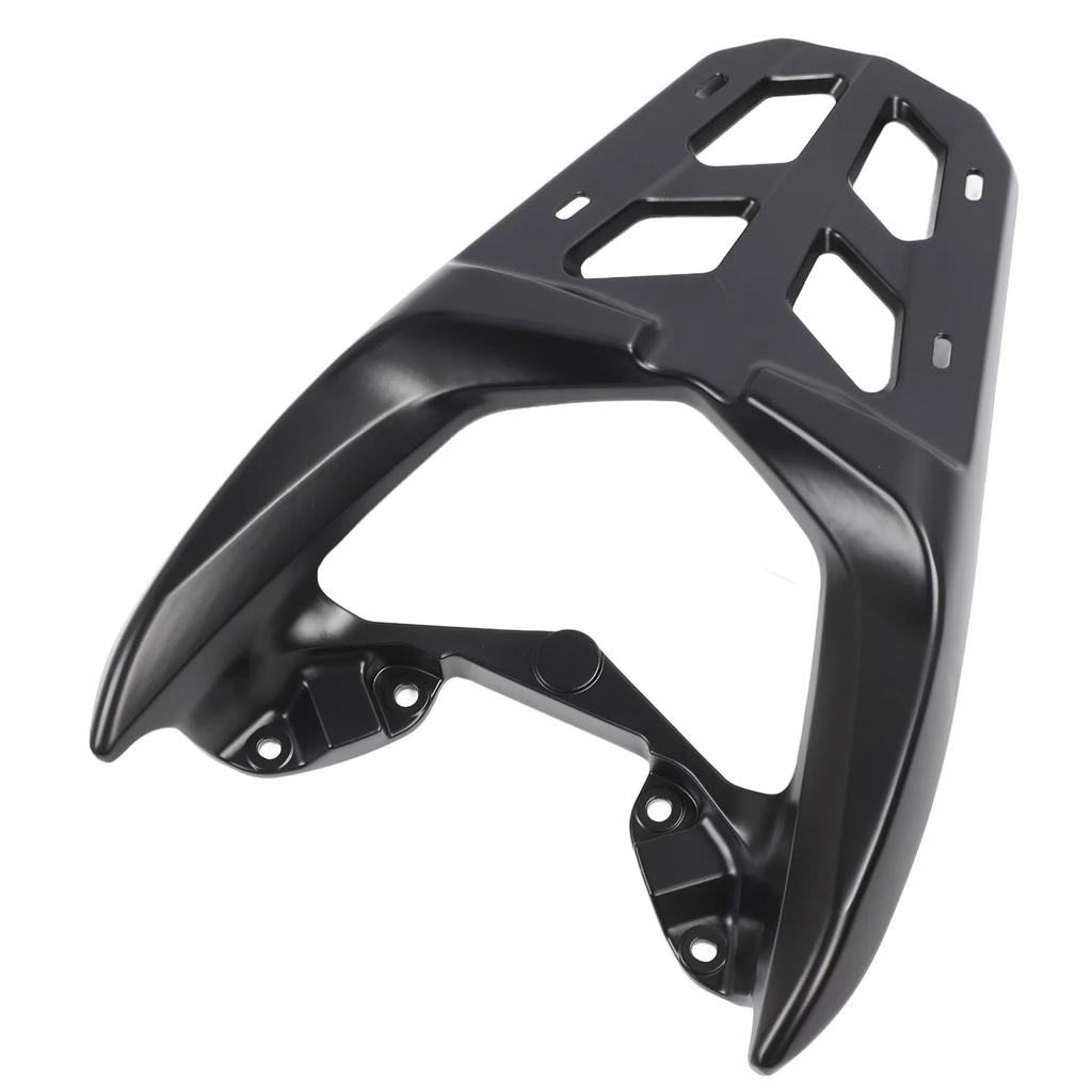 Rear Luggage Carrier Bracket Long Lasting Hollow Out Motorcycle Luggage Rack Aluminium Alloy Easy Assemble for Nmax155 Nmax125