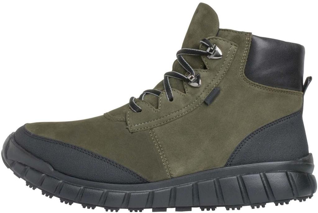 Ganter Nubuck Boots Green Olive Black