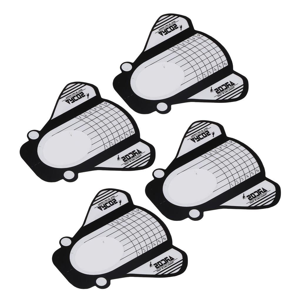 100pcs Nail Art Tips Extension Form Guide UV Gel Sticker Manicure Tools