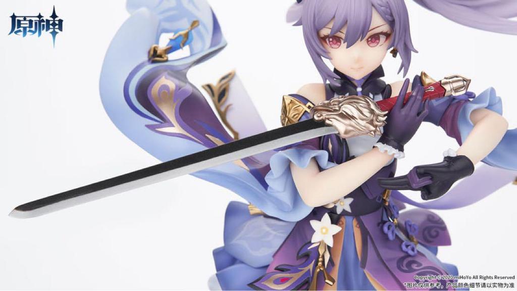 [USED] First-run Limited Edition Bonus: Genshin Impact Keqing: Swift Thunder and Rain Ver. 1/7 Scale Completed Figure