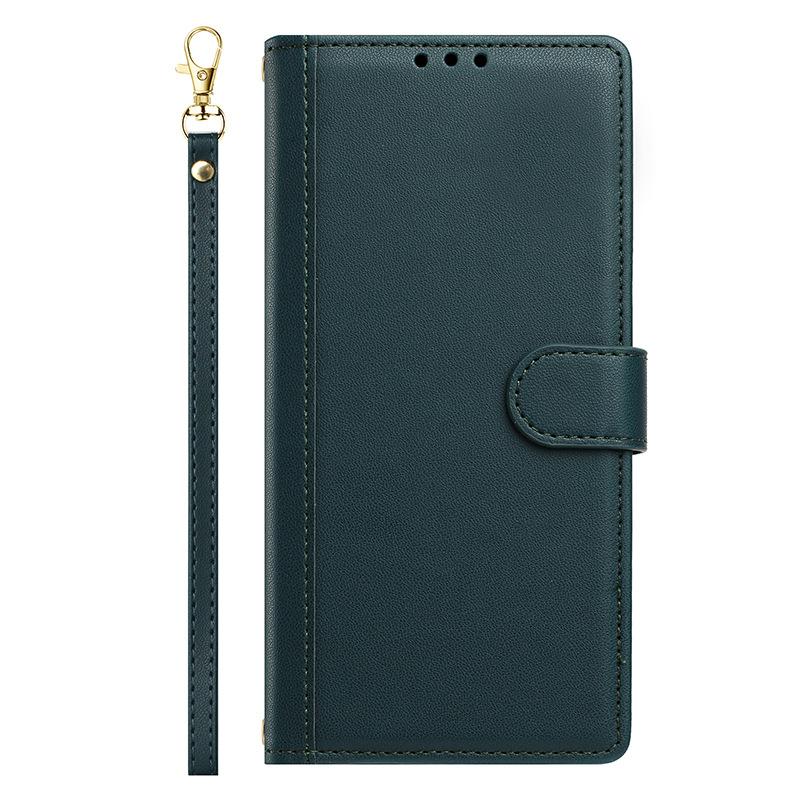 Flip cover mobile phone case is suitable for Apple 17E Samsung Iphone mobile phone leather case card magnetic splicing leather protection