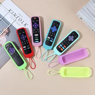 1pcs Protective Case for Roku Remote, Universal Replacement Silicone Case for Controller