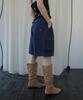 WITHOUT SUMMER Grain Bermuda Pants_Navy