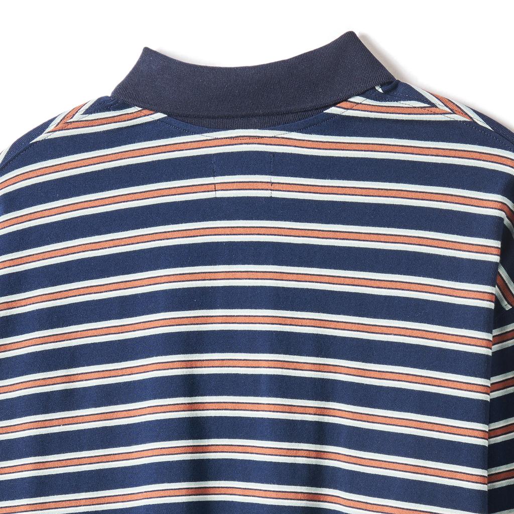 FRAGE Candy Stripe Collar Long Sleeve
