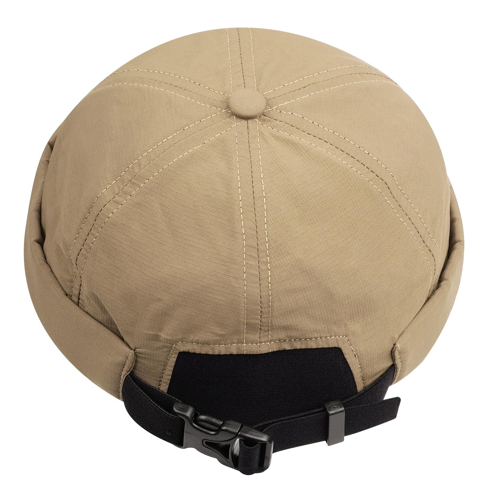 Clape Roll Solid Smaller Face Outdoor Men s Cap, Brimless, Lightweight, Fisherman s Cap, Stylish, Soft, Foldable, Round, Color, Unique, Gentleman s