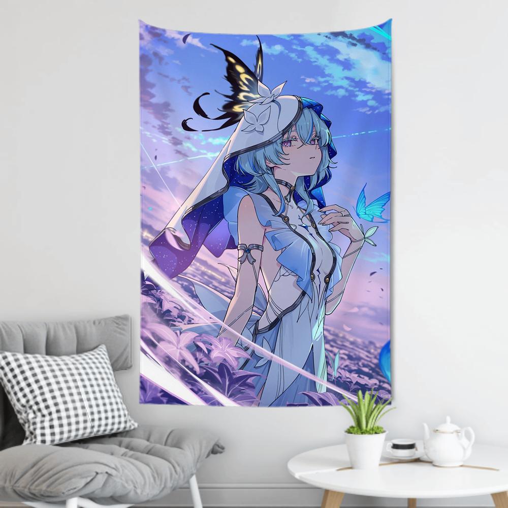 The Shorekeeper Game WWuthering Waves Tapestry Room Decor Wall Cloth Party Hanging Background Room Decor Baby Room