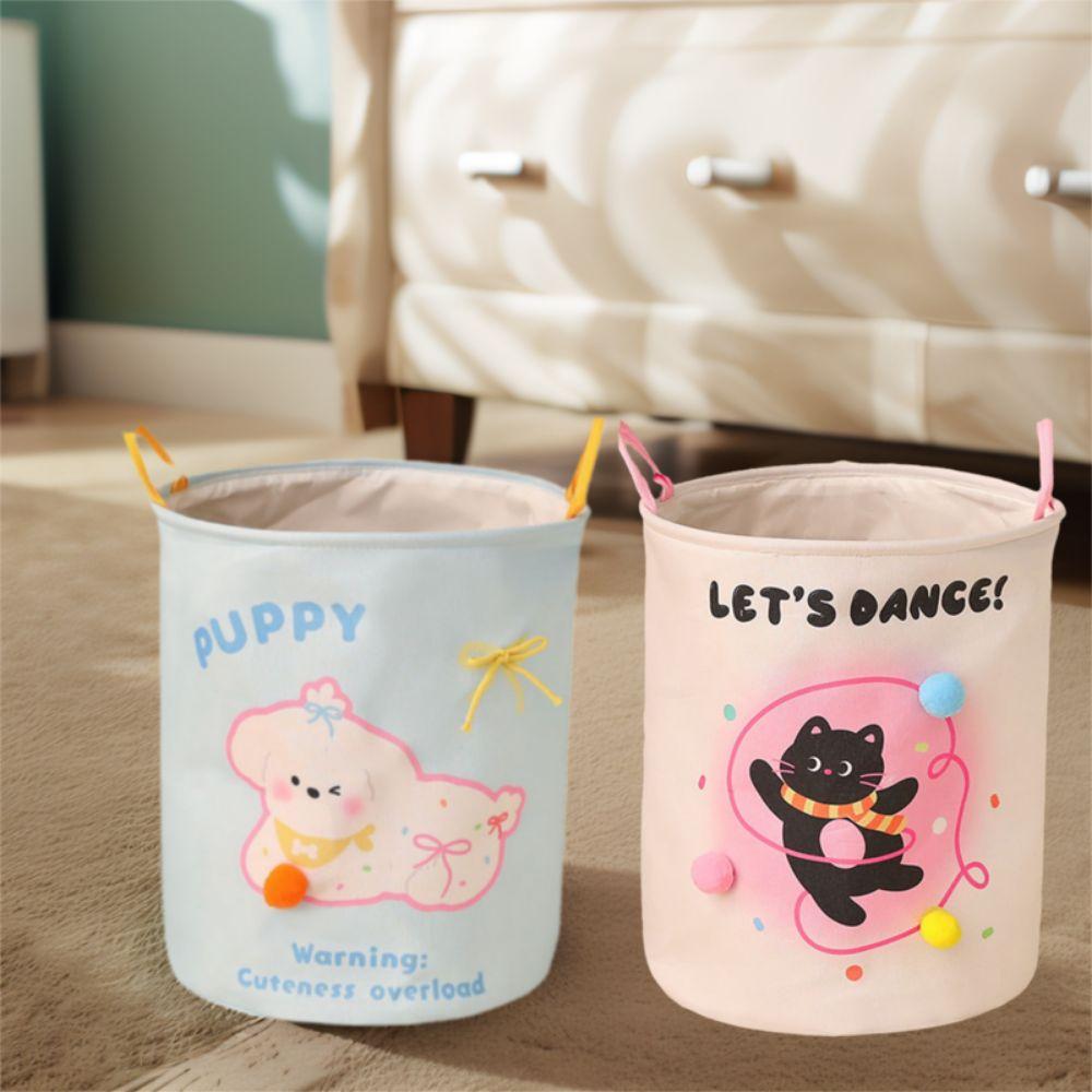 Space Saving Foldable Laundry Basket Large Capacity Toy Storage Bucket  for Home