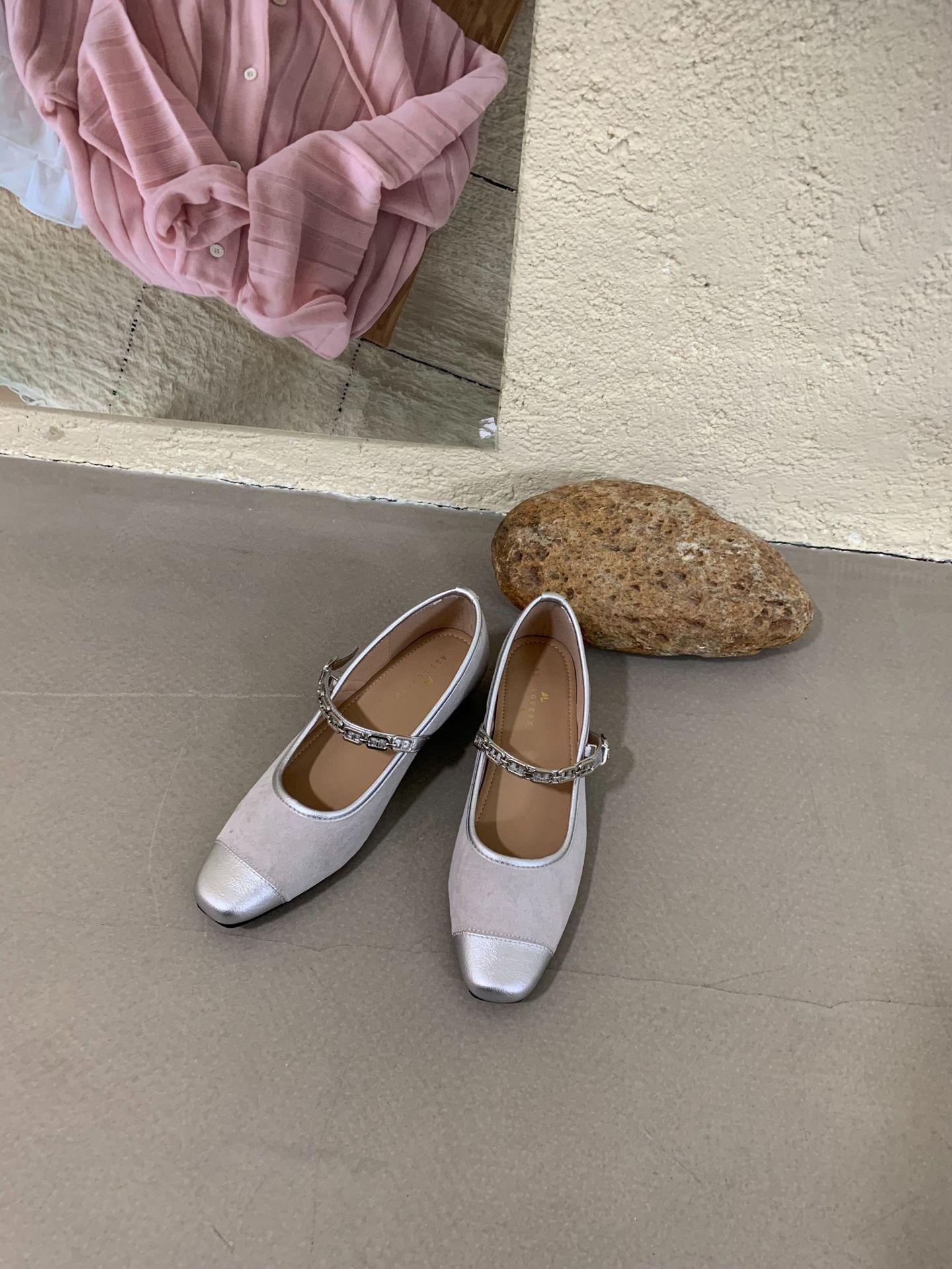 Women s Suede Round Toe Feminine Pumps - Fashionable Footwear 35