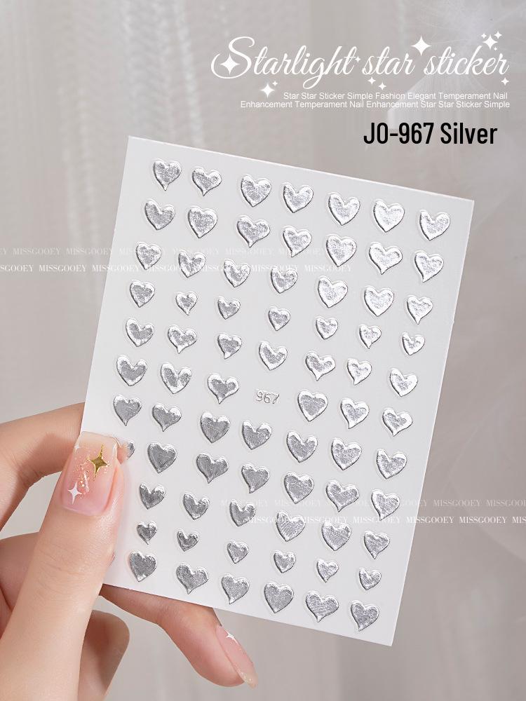 2025 Zodiac Snake Princess Nail Stickers & Shell Glitter Powder