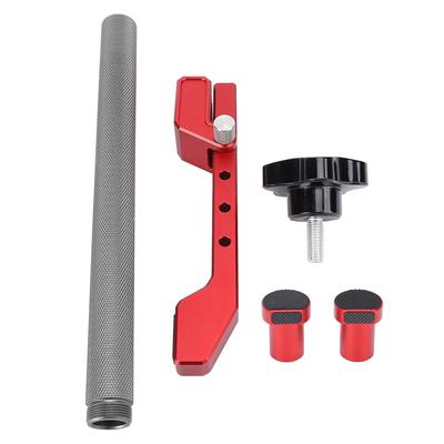 Bench Dog Clamp 20mm Extended Aluminium Alloy Woodworking Benchtop Quick Clamp with 2 Dovetail Pins