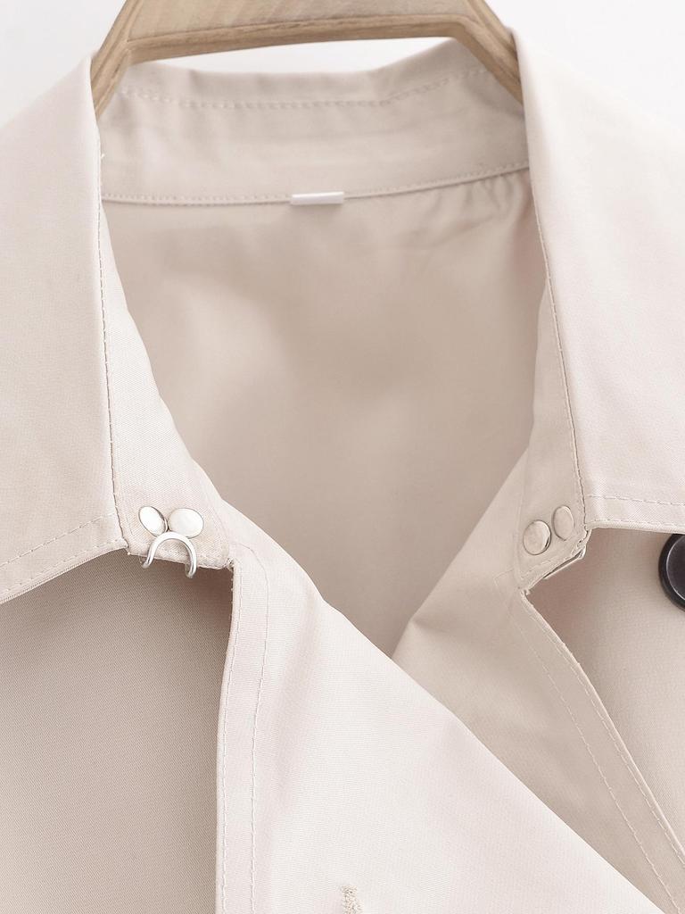 Wiosna 2025 Damski Europejski i Amerykański Styl Zapinany Zestaw Kulotów i Krótkiej Kamizelki