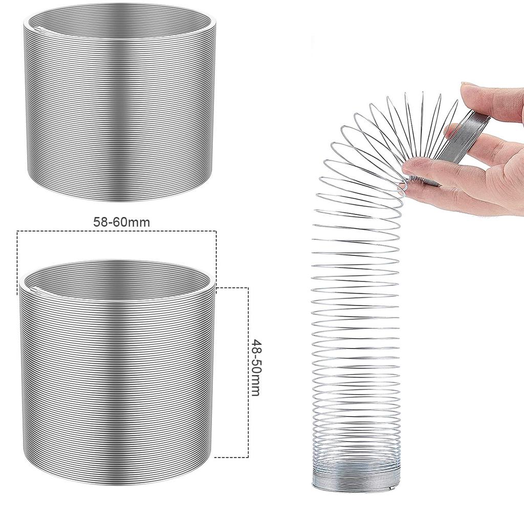 2PCS Squirrel Proof Spring Device Metal Squirrel Baffle Barrier Coil Anti Squirrel Spring Device Quirrel Baffle for Bird Feeders