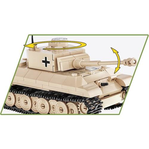 COBI Building Blocks German PzKpfw V Panther Ausf. G. Tank, 1/48 Scale, 298 Pieces, Compatible with Lego, Made in EU, 2713