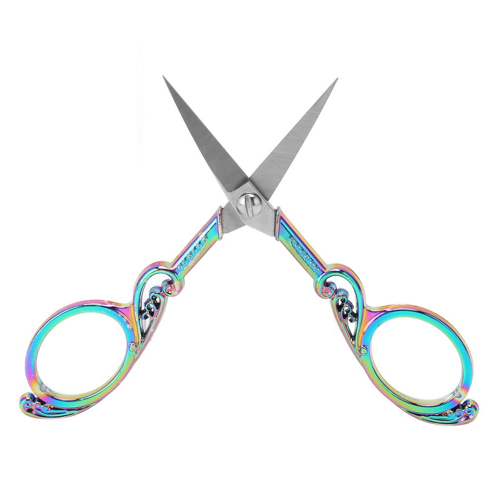 Vintage Scissors Stainless Steel High Sharpness Effort Saving Widely Used Craft Scissors for Embroidery Handicraft