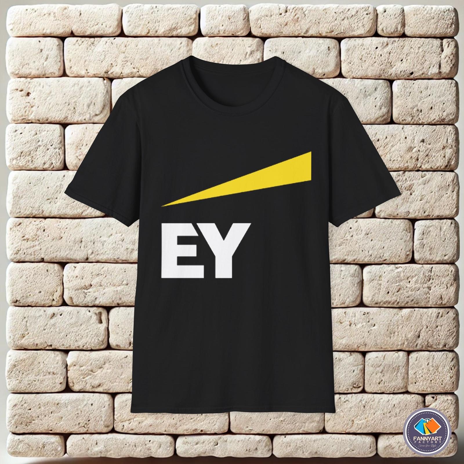 EY Big Four 4 Audit Consultin Firm Logo Brand Unisex T-Shirt L