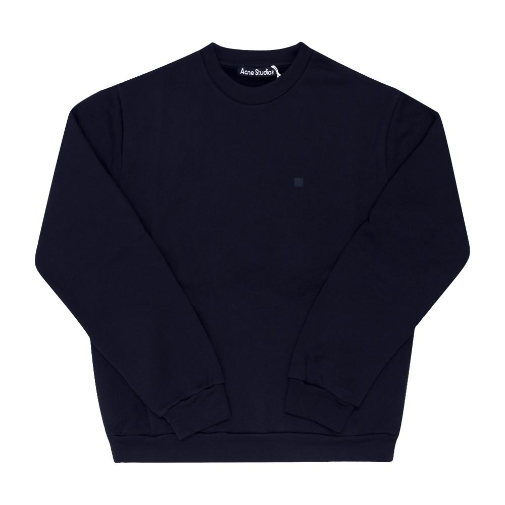 

Acne Studio Ci0187 Navy Blue 885 Face Logo Patch Public Sweatshirt CI0187 NAVY BLUE (XL)