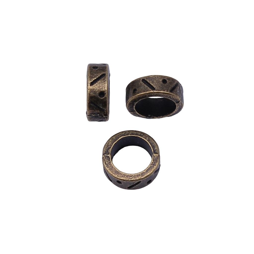 Large Hole Dot Spacer Beads Multi Color Charms For Bohemian Jewelry Findings