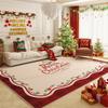Weihnachtsbaum Großer Teppich für Zuhause Wohnzimmer Schlafzimmer Sofa Fußmatte Dekor Kinder Spielbereich Teppich Rutschfeste Bodenmatte