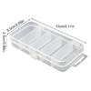 Adjustable Temperature Resistant Fishing Tool Organizers Double Layer Fishing Baits Storage Case with Secure Latches